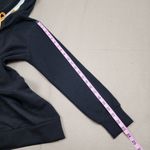 Magic Fashion Long Hoodie Black with Yellow Drawstrings Tunic Pocket Size M/L Size M Photo 7