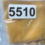 ZARA Mustard Yellow Blouse Women's Large Draped V-Neck Hi-Low Hem Relaxed Photo 7