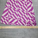 Nike  Pro Tank‎ Top Womens Size Small Fitted Sleeveless Dri-Fit Purple V-Neck Photo 4