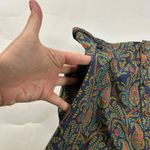 Sundance  Navy Printed Lightweight Cotton Wide Leg Lounge Pant S Photo 3