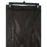 Enza Costa Soft Faux Leather Trouser Skirt in Espresso 2 Medium Womens Vegan Brown Photo 6