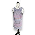 Torrid Jersey Purple Cadet Multi Stripe Classic Fit Vintage V-Neck Tank Size 1 Photo 1