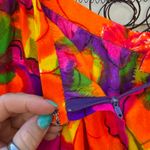 Vintage 60s Floral Psychedelic Dayglo Neon MOD Flower Power A Photo 4