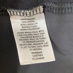 Linen blend Open Back tank top Black Photo 3