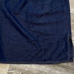 Yves Cossette Space Mode Sz 8 Fantastic Vintage Skirt Navy Blue Photo 3