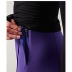 Athleta 6 Glacier Snow Skinny Pant Noble Blue (Purple) Women Size 6 Photo 3