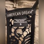 American Dream ‎ Sheer Tank with Lace racerback style Photo 1