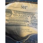 Levi's  501 Premium Women Distressed‎ Denim Cutoff Shorts boho y2k blue high rise Photo 3