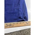 Anthropologie  Paper Boy Utility Cargo Skirt Womens Size 06 Blue Cotton Photo 3