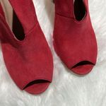 Halogen Womens Pink V Shape Cut-Out Maverick Stiletto Slip On Booties 6M. B66 Photo 4