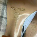 Coup D'etat leather classy‎ Blue Crocodile Women's Heels/Sandals Size 6 Photo 8