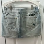 Y2K Parasuco Low Rise Studded Mini Skirt Blue Size 6 Photo 1