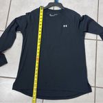 Under Armour  Women Black Long Sleeve Loose T-shirt Size Small. Photo 7