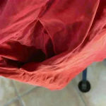 Victoria's Secret 100% silk, red Victoria Secret robe; size M/L Photo 2