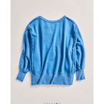 We The Free Graphic Camden Pullover in Swedish Blue Combo Sz XS NWT Photo 9