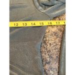 Hello Molly Hello‎ Molly Size 8 Grayish Blue Shimmer Button Front Collared Shirt Photo 6