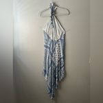 Dress Forum  Los Angeles Boho Halter Handkerchief Hem Beach Festival Dress Size M Photo 4