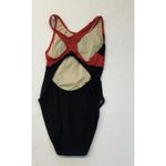 TYR Competition Lifeguard‎ 1 Piece Swimsuit Red & Black Size 32 Xtra Life Lycra Photo 1