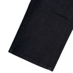 Talbots | Embroidered Black Straight Leg Stretch Vintage Style Jeans Size 8 Photo 5