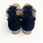 Minnetonka Desi Leather Upper Pom Pom Straps Adjustable Ankle Strap Sandals 9 Photo 10