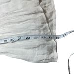 Fyve White Crochet 3/4 Sleeve Boho Bohemian Lace Nlouse Top Shirt large Photo 9