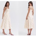 House Of CB  'Tatiana' Rose Print Midi Sundress floral‎ NWOT size Large Photo 8