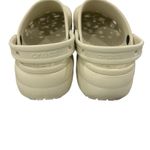 Crocs  Classic Platform Clogs Iconic Comfort Womens Size 9 Bone Tan 206750 EUC Photo 4