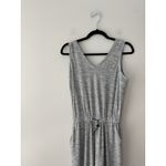 Old Navy Women's Breathe ON V-Neck Wide-Leg Jumpsuit Heathered Gray Size Small Photo 2