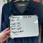 ASOS NWOT Rare  Denim Jean Jumpsuit Romper with front zipper and button detail Photo 6