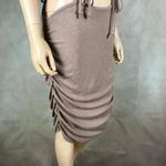 Popular 21 Cut-Out Waist Ruched Bodycon Dress NEW Size Large Photo 5