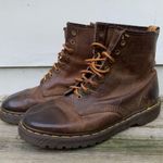 Dr. Martens Doc 1460 lace up boot brown Made in England UK8/UW10 Photo 6