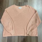Loft Light Pink / Peach Sweater Photo 0