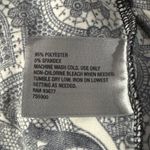 Worthington  X-Large Top Geometric Scoop Neck Puff Cap Sleeves Stretch Pleated Photo 7