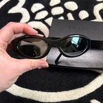 Quince  Milan Black Sunglasses with Gray Lenses Photo 3