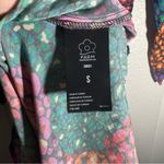 Farm Rio  • Midi Dress • Rainbow Hearts • Multicolor • Long Sleeve • Small Photo 14