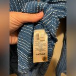 Pilcro and the Letterpress  Anthropologie Pinstriped‎ Blue Button-Up Shirt Top XS Photo 4