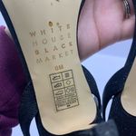 White House | Black Market  black crystal sparkly high heels for weeding prom 6M Photo 10