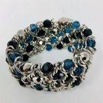 Cookie Lee bracelet, genuine crystals, one size fits most Photo 3