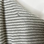 Aerie Loose Knit Gray & White Striped Oversized Soft Comfy Poncho Photo 4