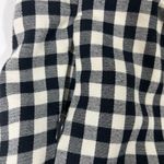 J.JILL COTTON STRETCH ANKLE PANT ZIP POCKETS WOMEN 10 BLACK/WHITE PLAID NEW A67 Black Photo 3