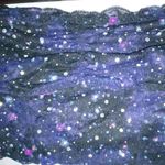 PINK - Victoria's Secret PINK S Galaxy Mesh Strapless Top in Purple Black Photo 14
