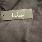 Lulus  Bow Front Criss Cross Spaghetti Strap Cutout Wide-Leg Jumpsuit NWT Photo 3