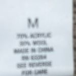 Roz & Ali  M Tweed Fringe Knit Look Crystal Button Lightweight Preppy Jacket Photo 6