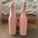 Steve Madden  Pink Leather Triple platform Boots Photo 7