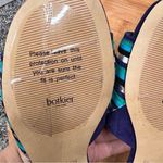 Botkier Sz 6  Marley Ultramarina leather slides New $148 MSRP Photo 7