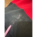 Tiara International VTG Collection Red Black Beaded Christmas urgly Sweater Sz M Photo 7