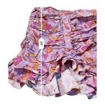Isabel Marant Jupe Milendi Pink Floral Print Ruched Mini Skirt Sz 42 / US 10 NEW Photo 9