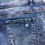 KanCan Women’s Plus Size 24 High Rise Acid Wash Destructed Released Hem Blue Photo 5