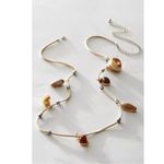 Free People King Suede Belly Chain in Ivory NWT Shell Beach Bohemian Necklace Photo 2