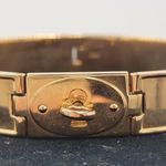 Fossil  Gold Tone Turn Lock Steel Bangle 2.5" Bracelet JF00102710 Accessories Photo 1